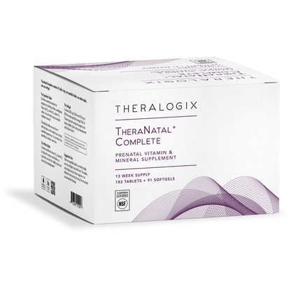 Physician recommended TheraNatal Complete supports a healthy pregnancy and your baby's brain development*.