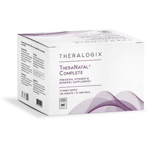 Physician recommended TheraNatal Complete supports a healthy pregnancy and your baby's brain development*.