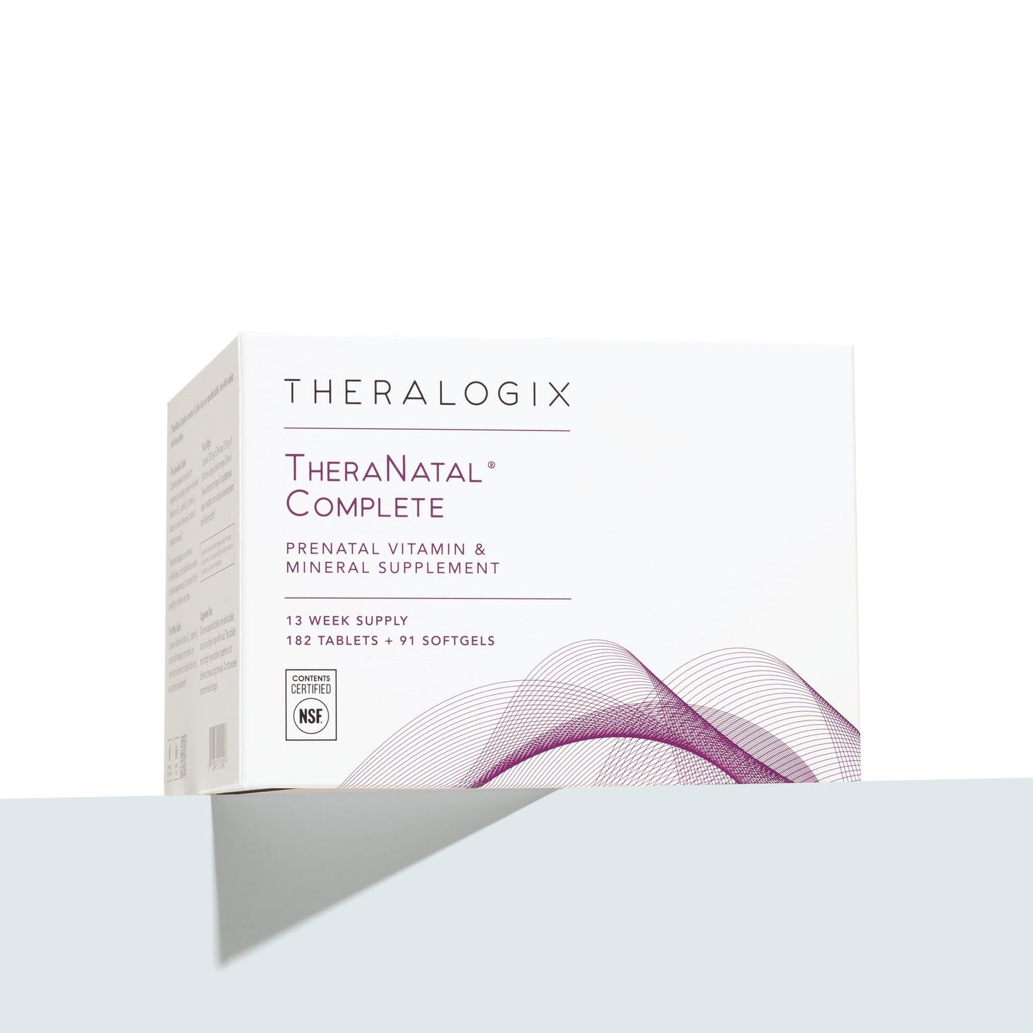 OB-GYN recommended TheraNatal Complete for the most comprehensive formula for women during pregnancy.